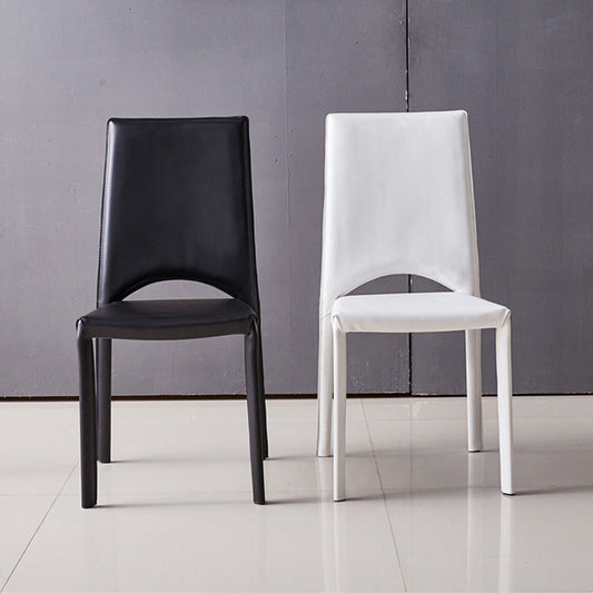 Modern Metal Dining Room Chair Open Back Dining Side Chair for Restaurant Use Clearhalo ' kitchen&dining_furn' 'Dining Chairs' 'Dining Tables & Seating' 'dining_chair' 'furn' 'furn_dining_chair' 'Furniture' 'furniture_dining_chair' 'Kitchen & Dining Furniture' 'kitchen' 4331467