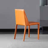 Contemporary Style Dining Chairs Armless Kitchen Chairs with Metal Legs Clearhalo ' kitchen&dining_furn' 'Dining Chairs' 'Dining Tables & Seating' 'dining_chair' 'furn' 'furn_dining_chair' 'Furniture' 'furniture_dining_chair' 'Kitchen & Dining Furniture' 'kitchen' 4331510