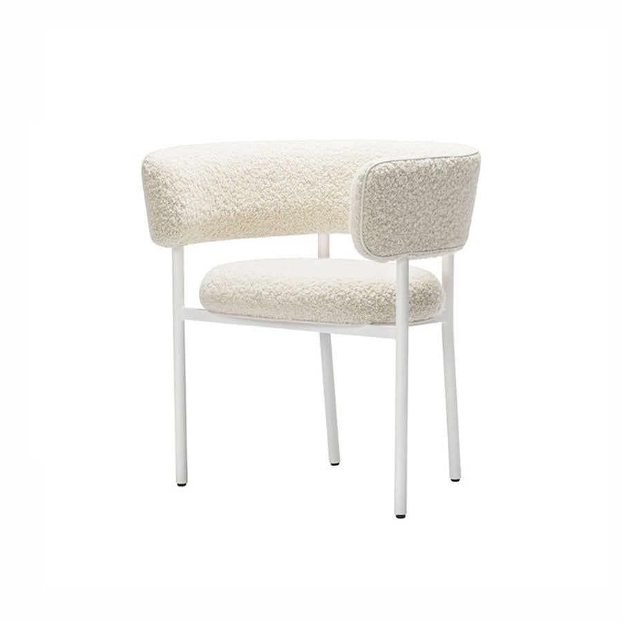 Modern Dining Armchairs Upholstered Open Back Arm Chairs with Metal Legs Clearhalo ' kitchen&dining_furn' 'Dining Chairs' 'Dining Tables & Seating' 'dining_chair' 'furn' 'furn_dining_chair' 'Furniture' 'furniture_dining_chair' 'Kitchen & Dining Furniture' 'kitchen' 4331518