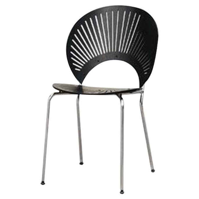 Contemporary Style Dining Chair Armless Kitchen Chairs with Metal Legs Black-Silver 1 Piece Clearhalo ' kitchen&dining_furn' 'Dining Chairs' 'Dining Tables & Seating' 'dining_chair' 'furn' 'furn_dining_chair' 'Furniture' 'furniture_dining_chair' 'Kitchen & Dining Furniture' 'kitchen' 4331529