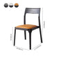 Wood Scandinavian Style Dining Chair Home Open Back Cushioned Dining Side Chair Clearhalo ' kitchen&dining_furn' 'Dining Chairs' 'Dining Tables & Seating' 'dining_chair' 'furn' 'furn_dining_chair' 'Furniture' 'furniture_dining_chair' 'Kitchen & Dining Furniture' 'kitchen' 4331631