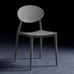 Modern Plastic Dining Room Chair Stacking Dining Armless Chair for Restaurant Use Grey 1 Piece Clearhalo ' kitchen&dining_furn' 'Dining Chairs' 'Dining Tables & Seating' 'dining_chair' 'furn' 'furn_dining_chair' 'Furniture' 'furniture_dining_chair' 'Kitchen & Dining Furniture' 'kitchen' 4331638