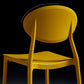 Modern Plastic Dining Room Chair Stacking Dining Armless Chair for Restaurant Use Clearhalo ' kitchen&dining_furn' 'Dining Chairs' 'Dining Tables & Seating' 'dining_chair' 'furn' 'furn_dining_chair' 'Furniture' 'furniture_dining_chair' 'Kitchen & Dining Furniture' 'kitchen' 4331642