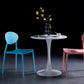 Modern Plastic Dining Room Chair Stacking Dining Armless Chair for Restaurant Use Clearhalo ' kitchen&dining_furn' 'Dining Chairs' 'Dining Tables & Seating' 'dining_chair' 'furn' 'furn_dining_chair' 'Furniture' 'furniture_dining_chair' 'Kitchen & Dining Furniture' 'kitchen' 4331648