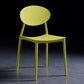 Modern Plastic Dining Room Chair Stacking Dining Armless Chair for Restaurant Use Green 1 Piece Clearhalo ' kitchen&dining_furn' 'Dining Chairs' 'Dining Tables & Seating' 'dining_chair' 'furn' 'furn_dining_chair' 'Furniture' 'furniture_dining_chair' 'Kitchen & Dining Furniture' 'kitchen' 4331661