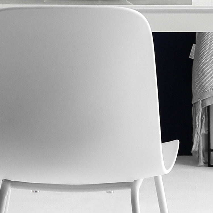 Modern Dining Armless Chair Plastic Dining Chair for Restaurant Use Clearhalo ' kitchen&dining_furn' 'Dining Chairs' 'Dining Tables & Seating' 'dining_chair' 'furn' 'furn_dining_chair' 'Furniture' 'furniture_dining_chair' 'Kitchen & Dining Furniture' 'kitchen' 4331686