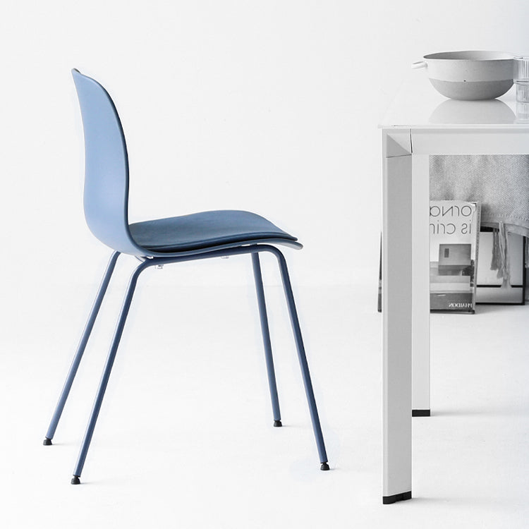 Modern Dining Armless Chair Plastic Dining Chair for Restaurant Use Clearhalo ' kitchen&dining_furn' 'Dining Chairs' 'Dining Tables & Seating' 'dining_chair' 'furn' 'furn_dining_chair' 'Furniture' 'furniture_dining_chair' 'Kitchen & Dining Furniture' 'kitchen' 4331694