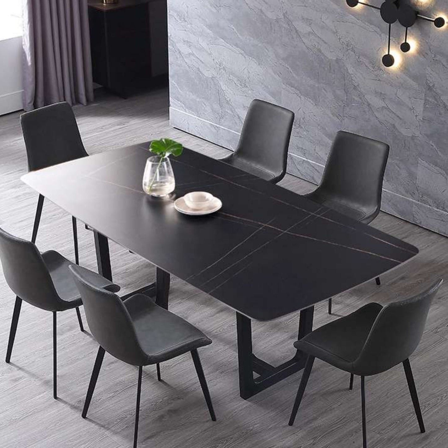 Modern Metal Dining Armless Chair PU Leather Dining Side Chair for Restaurant Use Clearhalo ' kitchen&dining_furn' 'Dining Chairs' 'Dining Tables & Seating' 'dining_chair' 'furn' 'furn_dining_chair' 'Furniture' 'furniture_dining_chair' 'Kitchen & Dining Furniture' 'kitchen' 4331716