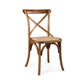 Wood Wicker Traditional Dining Chair Dining Room Armless Cross Back Chair Wood 1 Piece Clearhalo ' kitchen&dining_furn' 'Dining Chairs' 'Dining Tables & Seating' 'dining_chair' 'furn' 'furn_dining_chair' 'Furniture' 'furniture_dining_chair' 'Kitchen & Dining Furniture' 'kitchen' 4331767