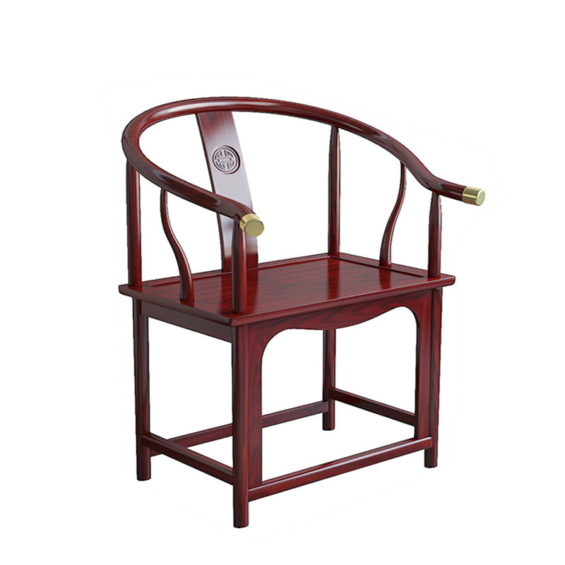 Modern Wood Dining Room Chair Windsor Back Arm Chair for Restaurant Use Red 1 Piece Clearhalo ' kitchen&dining_furn' 'Dining Chairs' 'Dining Tables & Seating' 'dining_chair' 'furn' 'furn_dining_chair' 'Furniture' 'furniture_dining_chair' 'Kitchen & Dining Furniture' 'kitchen' 4331780