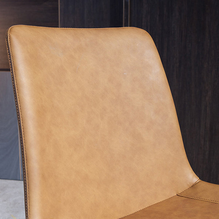 Contemporary Style Dining Chairs Metal Dining Armless Side Chair for Kitchen Clearhalo ' kitchen&dining_furn' 'Dining Chairs' 'Dining Tables & Seating' 'dining_chair' 'furn' 'furn_dining_chair' 'Furniture' 'furniture_dining_chair' 'Kitchen & Dining Furniture' 'kitchen' 4331845