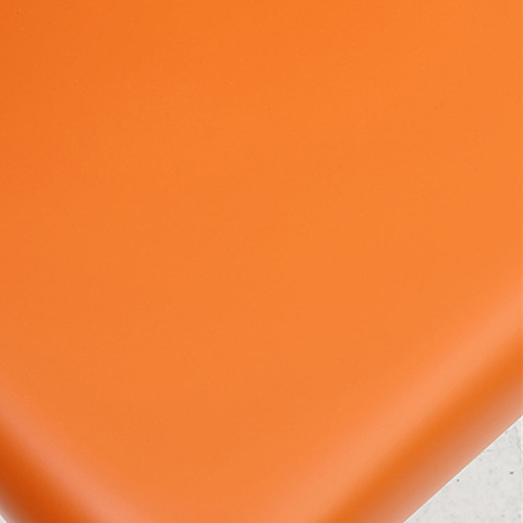 Contemporary Style Dining Chair Armless Metal Wingback Chair for Kitchen Clearhalo ' kitchen&dining_furn' 'Dining Chairs' 'Dining Tables & Seating' 'dining_chair' 'furn' 'furn_dining_chair' 'Furniture' 'furniture_dining_chair' 'Kitchen & Dining Furniture' 'kitchen' 4331866