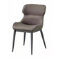 Indoor Industrial Arm Chair Wingback Metal Upholstered Dining Room Chair Clearhalo ' kitchen&dining_furn' 'Dining Chairs' 'Dining Tables & Seating' 'dining_chair' 'Furniture' 'furniture_dining_chair' 'Kitchen & Dining Furniture' 'kitchen' 4331887