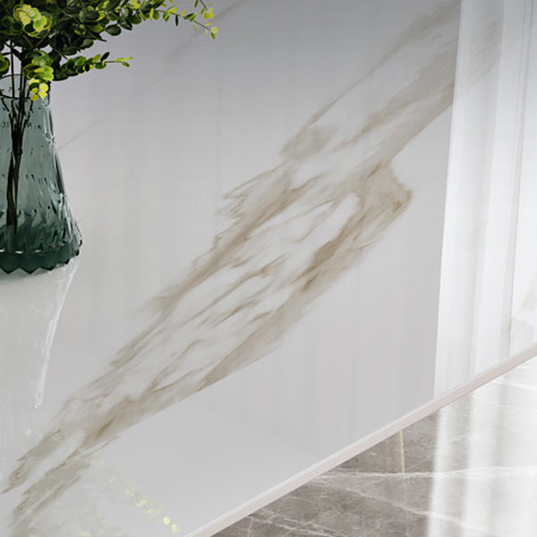 Traditional Luxury Rectangle Dining Site Table Stone Furniture with Pedestal Base Clearhalo ' dining_table' 'Dining Tables & Seating' 'Dining Tables' 'furn' 'furn_dining_table' 'Furniture' 'furniture_dining_table' 'Kitchen & Dining Furniture' 'kitchen&dining_furn' 'kitchen' 'kitchen_dining_table' 4331951