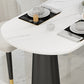 Metal Modern Free Form Dining Table Sintered Stone Top Table with 3 Legs Clearhalo ' dining_table' 'Dining Tables & Seating' 'Dining Tables' 'furn' 'furn_dining_table' 'Furniture' 'furniture_dining_table' 'Kitchen & Dining Furniture' 'kitchen&dining_furn' 'kitchen' 'kitchen_dining_table' 4331965