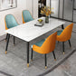 Simplicity Style 4 Legs Dining Site Table Stone Dining Room Furniture for Home Use Clearhalo ' dining_table' 'Dining Tables & Seating' 'Dining Tables' 'furn' 'furn_dining_table' 'Furniture' 'furniture_dining_table' 'Kitchen & Dining Furniture' 'kitchen&dining_furn' 'kitchen' 'kitchen_dining_table' 4332029