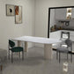 Free Form White Top Dining Table Minimalist Sintered Stone Table with 3 Legs Clearhalo ' dining_table' 'Dining Tables & Seating' 'Dining Tables' 'furn' 'furn_dining_table' 'Furniture' 'furniture_dining_table' 'Kitchen & Dining Furniture' 'kitchen&dining_furn' 'kitchen' 'kitchen_dining_table' 4332102