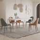Rectangle Dining Site Table Simplicity Style Stone Dinner Table with 4 Legs Clearhalo ' dining_table' 'Dining Tables & Seating' 'Dining Tables' 'Furniture' 'furniture_dining_table' 'Kitchen & Dining Furniture' 'kitchen&dining_furn' 'kitchen' 'kitchen_dining_table' 4332109