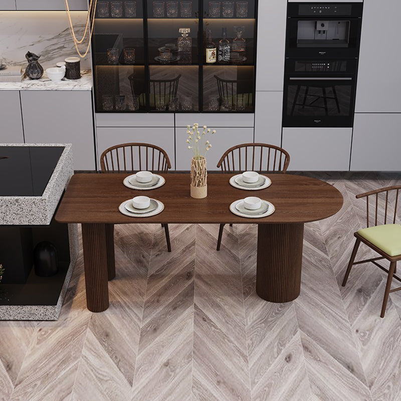 Solid Wood Free Form Dining Table Modern Pine Wood Top Table with 3 Legs Clearhalo ' dining_table' 'Dining Tables & Seating' 'Dining Tables' 'furn' 'furn_dining_table' 'Furniture' 'furniture_dining_table' 'Kitchen & Dining Furniture' 'kitchen&dining_furn' 'kitchen' 'kitchen_dining_table' 4332165