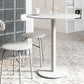 Round Pedestal Dinette Table Simplicity Style Dining Site Table for Home Use Clearhalo ' dining_table' 'Dining Tables & Seating' 'Dining Tables' 'furn' 'furn_dining_table' 'Furniture' 'furniture_dining_table' 'Kitchen & Dining Furniture' 'kitchen&dining_furn' 'kitchen' 'kitchen_dining_table' 4332232