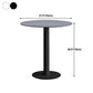 Round Pedestal Dinette Table Simplicity Style Dining Site Table for Home Use Clearhalo ' dining_table' 'Dining Tables & Seating' 'Dining Tables' 'furn' 'furn_dining_table' 'Furniture' 'furniture_dining_table' 'Kitchen & Dining Furniture' 'kitchen&dining_furn' 'kitchen' 'kitchen_dining_table' 4332247