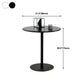 Round Pedestal Dinette Table Simplicity Style Dining Site Table for Home Use Clearhalo ' dining_table' 'Dining Tables & Seating' 'Dining Tables' 'furn' 'furn_dining_table' 'Furniture' 'furniture_dining_table' 'Kitchen & Dining Furniture' 'kitchen&dining_furn' 'kitchen' 'kitchen_dining_table' 4332251