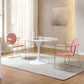 Round Tulip Base Dinette Table Simplicity Style Dining Site Table for Indoor Clearhalo ' dining_table' 'Dining Tables & Seating' 'Dining Tables' 'furn' 'furn_dining_table' 'Furniture' 'furniture_dining_table' 'Kitchen & Dining Furniture' 'kitchen&dining_furn' 'kitchen' 'kitchen_dining_table' 4332282