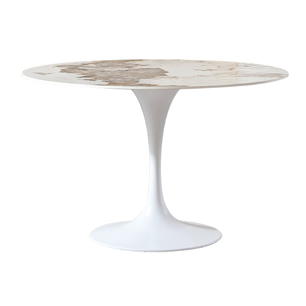 Round Tulip Base Dinette Table Simplicity Style Dining Site Table for Indoor Without Chairs Clearhalo ' dining_table' 'Dining Tables & Seating' 'Dining Tables' 'furn' 'furn_dining_table' 'Furniture' 'furniture_dining_table' 'Kitchen & Dining Furniture' 'kitchen&dining_furn' 'kitchen' 'kitchen_dining_table' 4332283