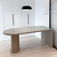 Solid Wood Contemporary Free Form Dining Table Pine Wood Table for Dining Room Clearhalo ' dining_table' 'Dining Tables & Seating' 'Dining Tables' 'furn' 'furn_dining_table' 'Furniture' 'furniture_dining_table' 'Kitchen & Dining Furniture' 'kitchen&dining_furn' 'kitchen' 'kitchen_dining_table' 4332300