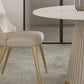 Modern Round Stone Dining Table White Dining Table with Pedestal Base Clearhalo ' dining_table' 'Dining Tables & Seating' 'Dining Tables' 'furn' 'furn_dining_table' 'Furniture' 'furniture_dining_table' 'Kitchen & Dining Furniture' 'kitchen&dining_furn' 'kitchen' 'kitchen_dining_table' 4332335
