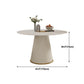 Modern Round Stone Dining Table White Dining Table with Pedestal Base Clearhalo ' dining_table' 'Dining Tables & Seating' 'Dining Tables' 'furn' 'furn_dining_table' 'Furniture' 'furniture_dining_table' 'Kitchen & Dining Furniture' 'kitchen&dining_furn' 'kitchen' 'kitchen_dining_table' 4332338