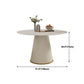 Modern Round Stone Dining Table White Dining Table with Pedestal Base Clearhalo ' dining_table' 'Dining Tables & Seating' 'Dining Tables' 'furn' 'furn_dining_table' 'Furniture' 'furniture_dining_table' 'Kitchen & Dining Furniture' 'kitchen&dining_furn' 'kitchen' 'kitchen_dining_table' 4332340
