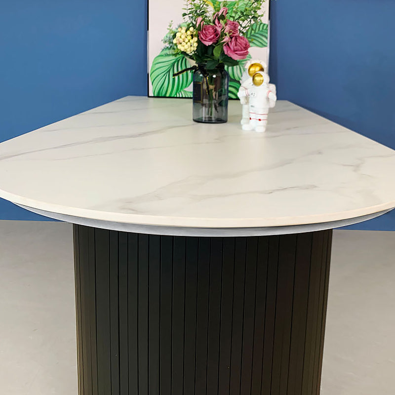 Simplicity Style Free from Dining Site Table Stone Home Dining Room Furniture Clearhalo ' dining_table' 'Dining Tables & Seating' 'Dining Tables' 'furn' 'furn_dining_table' 'Furniture' 'furniture_dining_table' 'Kitchen & Dining Furniture' 'kitchen&dining_furn' 'kitchen' 'kitchen_dining_table' 4332344