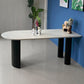 Simplicity Style Free from Dining Site Table Stone Home Dining Room Furniture Clearhalo ' dining_table' 'Dining Tables & Seating' 'Dining Tables' 'furn' 'furn_dining_table' 'Furniture' 'furniture_dining_table' 'Kitchen & Dining Furniture' 'kitchen&dining_furn' 'kitchen' 'kitchen_dining_table' 4332349
