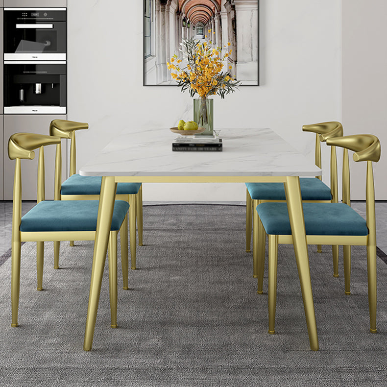 Modern 1/4/5/7 Pieces Dining Set Sintered Stone Top Dining Furniture Set /Separate Items Clearhalo 'Dining Room Sets' 'Dining Tables & Seating' 'dining_room_set' 'furn' 'furn_dining_room_set' 'Furniture' 'furniture_dining_room_set' 'Kitchen & Dining Furniture' 'kitchen&dining_furn' 'kitchen' 4332389