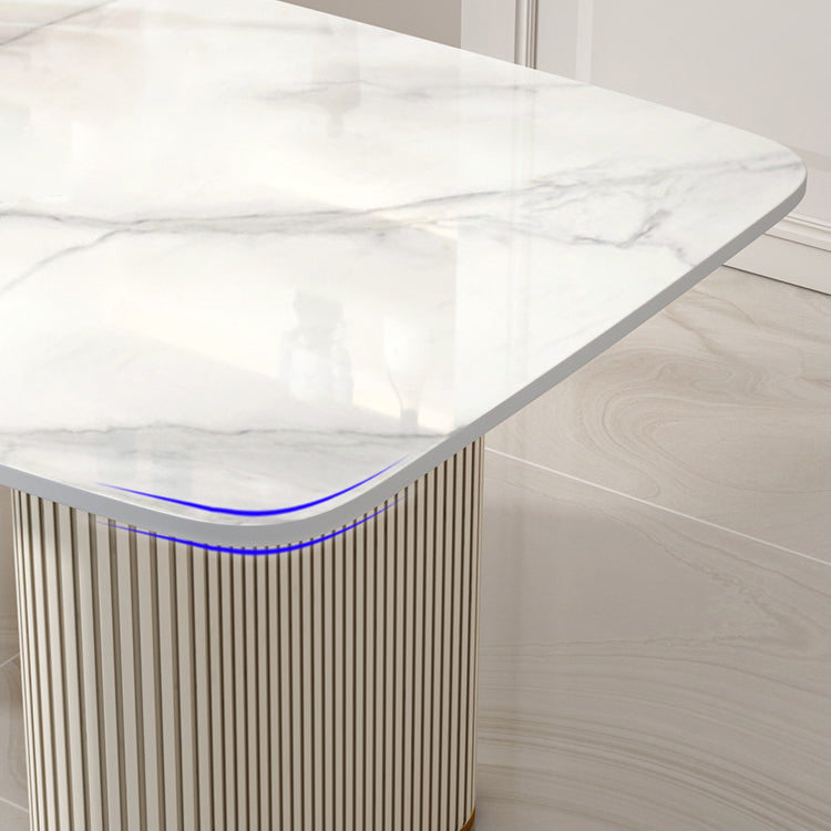 Luxury 1/2/5/6/7 Pieces Dining Set Sintered Stone Dining Furniture Set /Separate Items Clearhalo 'Dining Room Sets' 'Dining Tables & Seating' 'dining_room_set' 'furn' 'furn_dining_room_set' 'Furniture' 'furniture_dining_room_set' 'Kitchen & Dining Furniture' 'kitchen&dining_furn' 'kitchen' 4332450