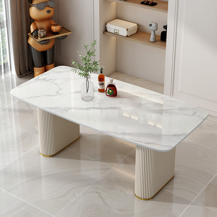 Luxury 1/2/5/6/7 Pieces Dining Set Sintered Stone Dining Furniture Set /Separate Items Clearhalo 'Dining Room Sets' 'Dining Tables & Seating' 'dining_room_set' 'furn' 'furn_dining_room_set' 'Furniture' 'furniture_dining_room_set' 'Kitchen & Dining Furniture' 'kitchen&dining_furn' 'kitchen' 4332459