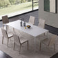 Sintered Stone Modern Dining Room Set 1/4/7 Pieces Dining Furniture Set /Separate Items 7 Pieces: Table, 6 Chairs Clearhalo 'Dining Room Sets' 'Dining Tables & Seating' 'dining_room_set' 'furn' 'furn_dining_room_set' 'Furniture' 'furniture_dining_room_set' 'Kitchen & Dining Furniture' 'kitchen&dining_furn' 'kitchen' 4332465