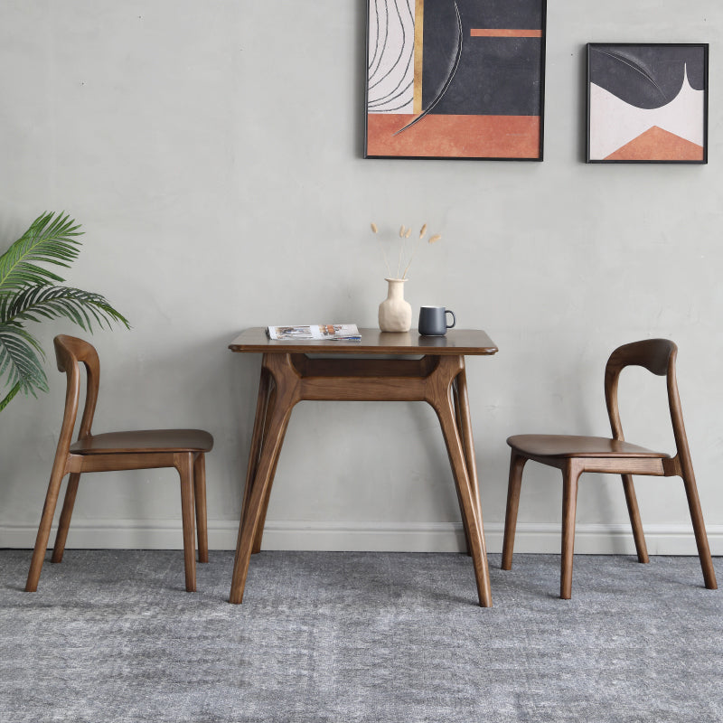 Modern 1/2/3/4/5 Pieces Wood Dining Set Dining Furniture Set /Separate Items 3 Pieces: Table, 2 Chairs Clearhalo 'Dining Room Sets' 'Dining Tables & Seating' 'dining_room_set' 'furn' 'furn_dining_room_set' 'Furniture' 'furniture_dining_room_set' 'Kitchen & Dining Furniture' 'kitchen&dining_furn' 'kitchen' 4332483