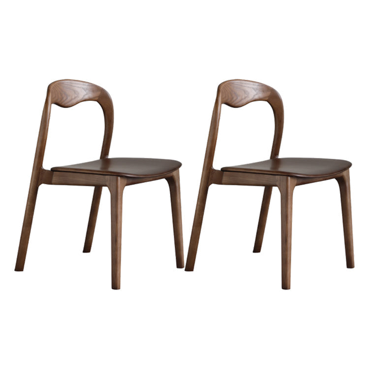 Modern 1/2/3/4/5 Pieces Wood Dining Set Dining Furniture Set /Separate Items 2 Walnut Chairs Clearhalo 'Dining Room Sets' 'Dining Tables & Seating' 'dining_room_set' 'furn' 'furn_dining_room_set' 'Furniture' 'furniture_dining_room_set' 'Kitchen & Dining Furniture' 'kitchen&dining_furn' 'kitchen' 4332486