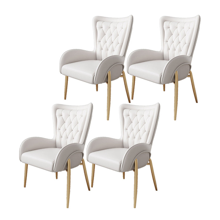 Modern 1/4/5/7 Pieces Dining Set Acrylic Dining Furniture Set /Separate Items 4 White Chairs Clearhalo 'Dining Room Sets' 'Dining Tables & Seating' 'dining_room_set' 'furn' 'furn_dining_room_set' 'Furniture' 'furniture_dining_room_set' 'Kitchen & Dining Furniture' 'kitchen&dining_furn' 'kitchen' 4332503
