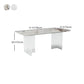 Modern 1/4/5/7 Pieces Dining Set Acrylic Dining Furniture Set /Separate Items Clearhalo 'Dining Room Sets' 'Dining Tables & Seating' 'dining_room_set' 'furn' 'furn_dining_room_set' 'Furniture' 'furniture_dining_room_set' 'Kitchen & Dining Furniture' 'kitchen&dining_furn' 'kitchen' 4332516