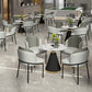 Modern 1/2/5 Pieces Metal Dining Set Dining Furniture Set /Separate Items Clearhalo 'Dining Room Sets' 'Dining Tables & Seating' 'dining_room_set' 'furn' 'furn_dining_room_set' 'Furniture' 'furniture_dining_room_set' 'Kitchen & Dining Furniture' 'kitchen&dining_furn' 'kitchen' 4332542