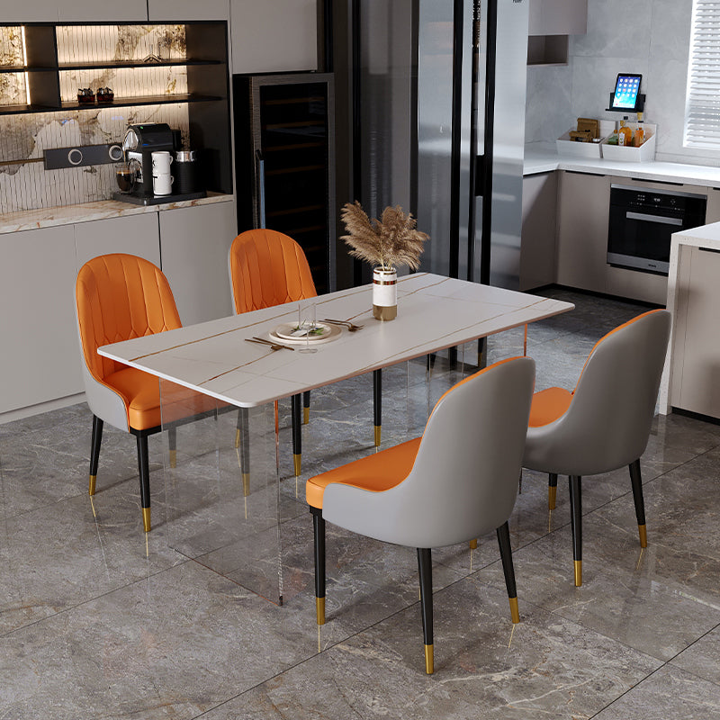 Modern 1/2/3/5 Pieces Dining Set Sintered Stone Dining Furniture Set /Separate Items Clearhalo 'Dining Room Sets' 'Dining Tables & Seating' 'dining_room_set' 'furn' 'furn_dining_room_set' 'Furniture' 'furniture_dining_room_set' 'Kitchen & Dining Furniture' 'kitchen&dining_furn' 'kitchen' 4332560