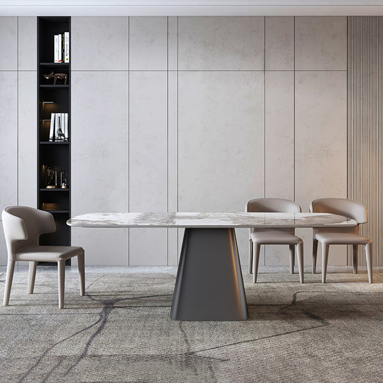 Modern Dining Room Set 1/3/4/7 Pieces Rectangle Dining Furniture Set /Separate Items 4 Pieces: Table, 3 Chairs Clearhalo 'Dining Room Sets' 'Dining Tables & Seating' 'dining_room_set' 'furn' 'furn_dining_room_set' 'Furniture' 'furniture_dining_room_set' 'Kitchen & Dining Furniture' 'kitchen&dining_furn' 'kitchen' 4332582