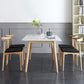 Modern Wood Dining Room Set 1/2/5/6/7 Pieces Dining Furniture Set /Separate Items 5 Pieces: Table, 4 Chairs Clearhalo 'Dining Room Sets' 'Dining Tables & Seating' 'dining_room_set' 'furn' 'furn_dining_room_set' 'Furniture' 'furniture_dining_room_set' 'Kitchen & Dining Furniture' 'kitchen&dining_furn' 'kitchen' 4332599