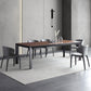 Modern Sintered Stone Dining Room Set 1/4/6/7 Pieces Dining Furniture Set /Separate Items 6 Pieces: Table, 5 Chairs Clearhalo 'Dining Room Sets' 'Dining Tables & Seating' 'dining_room_set' 'furn' 'furn_dining_room_set' 'Furniture' 'furniture_dining_room_set' 'Kitchen & Dining Furniture' 'kitchen&dining_furn' 'kitchen' 4332660