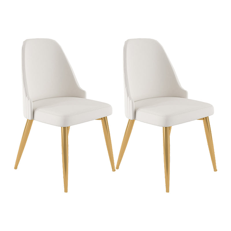 Nordic 1/2/5/7 Pieces White Dining Set Sintered Stone Dining Furniture Set /Separate Items 2 Beige Chairs Clearhalo 'Dining Room Sets' 'Dining Tables & Seating' 'dining_room_set' 'furn' 'furn_dining_room_set' 'Furniture' 'furniture_dining_room_set' 'Kitchen & Dining Furniture' 'kitchen&dining_furn' 'kitchen' 4332676