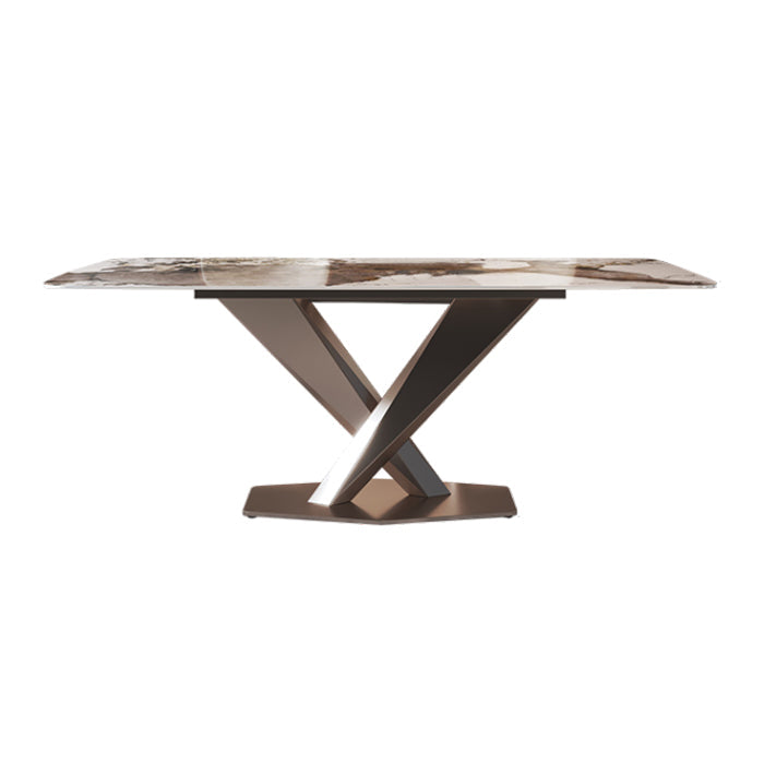 Sintered Stone 1/2/5/7 Pieces Dining Set Luxury Dining Furniture Set /Separate Items White 70.9"L x 35.4"W Clearhalo 'Dining Room Sets' 'Dining Tables & Seating' 'dining_room_set' 'furn' 'furn_dining_room_set' 'Furniture' 'furniture_dining_room_set' 'Kitchen & Dining Furniture' 'kitchen&dining_furn' 'kitchen' 4332714