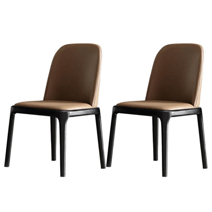 Sintered Stone 1/2/5/7 Pieces Dining Set Luxury Dining Furniture Set /Separate Items 2 Brown Chairs Clearhalo 'Dining Room Sets' 'Dining Tables & Seating' 'dining_room_set' 'furn' 'furn_dining_room_set' 'Furniture' 'furniture_dining_room_set' 'Kitchen & Dining Furniture' 'kitchen&dining_furn' 'kitchen' 4332718